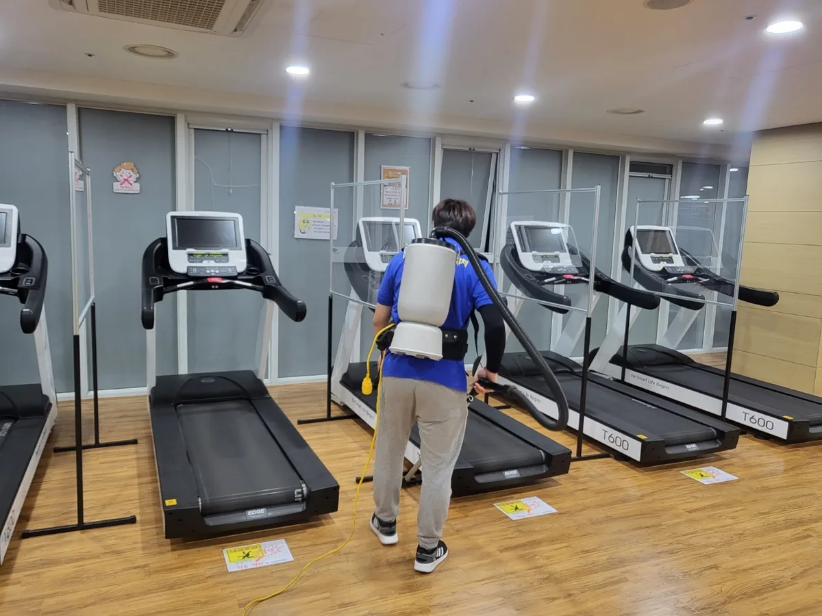 정읍시 용산동 헬스장 탕비실 직원 휴게공간 위생청소 사례 - 행진크린